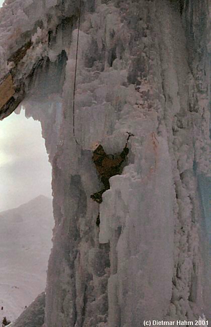 Eiskletterturm Mandarfen