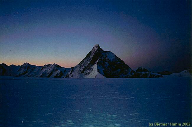 Sonnenaufgang an der Wandfluel&uuml;cke