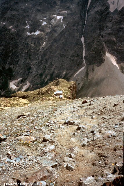 Oberhalb der H&uuml;tte